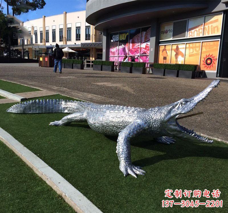 河南不锈钢动物雕塑精美而具有艺术价值