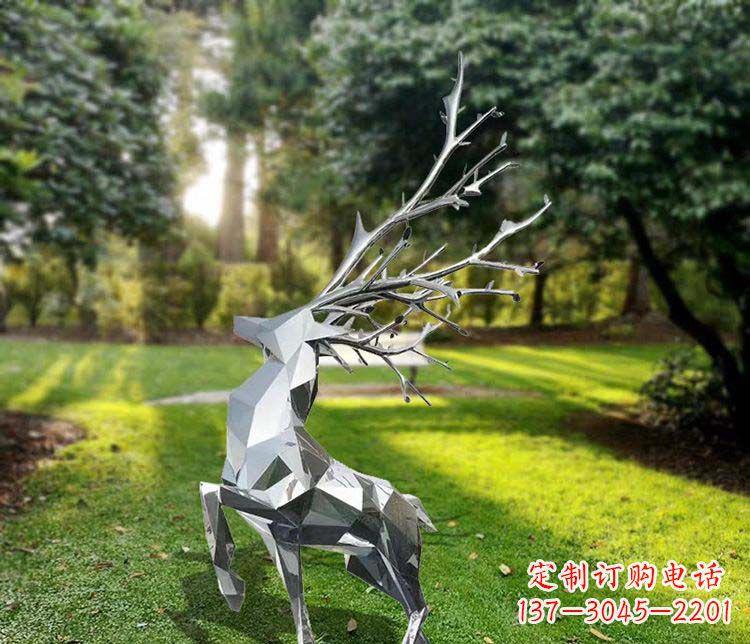 河南不锈钢动物雕塑美丽且耐久