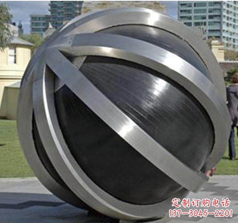 河南不锈钢公园红灯笼雕塑