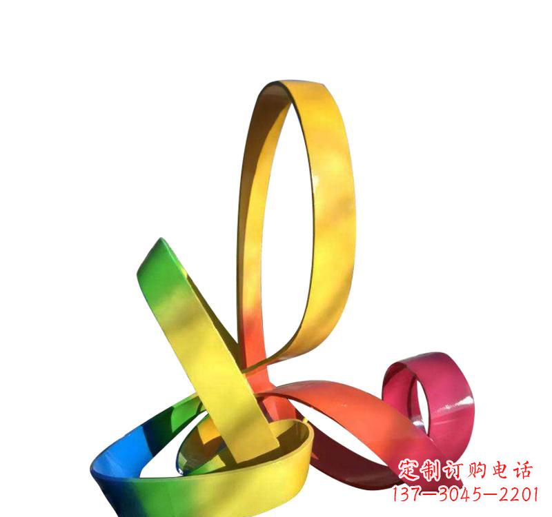 河南不锈钢公园胶卷雕塑