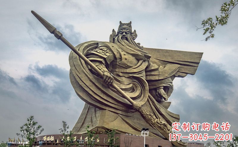 河南不锈钢关公广场雕塑传承中华文化