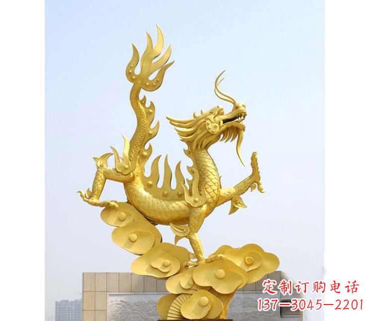河南不锈钢虎跃雕塑——传承英雄气概