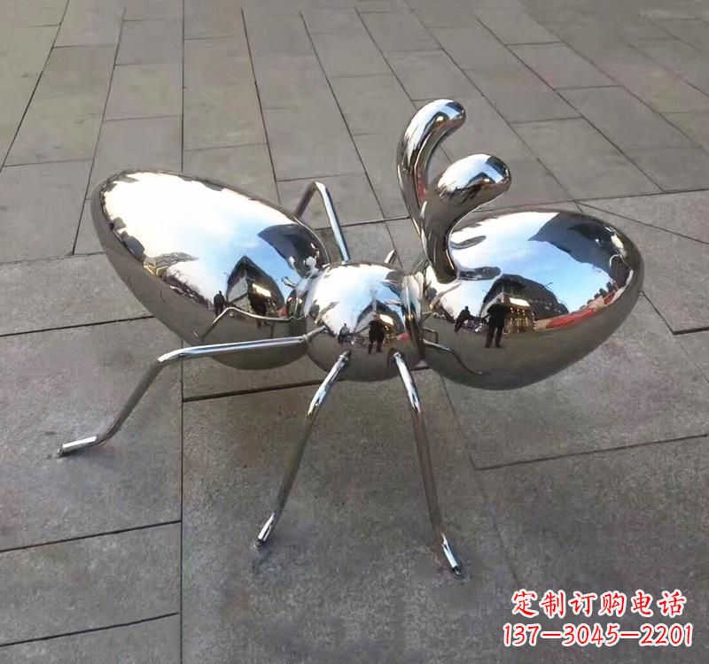 河南不锈钢蚂蚁雕塑——缩小世界的小工匠