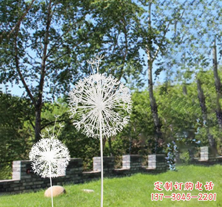 河南不锈钢广场蒲公英雕塑