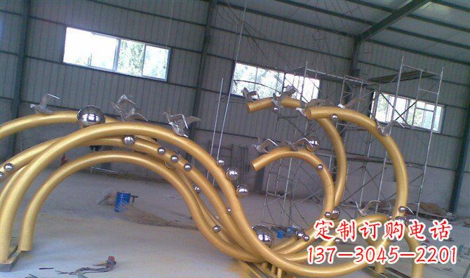 河南海鸥景观以不锈钢雕塑点亮海岸
