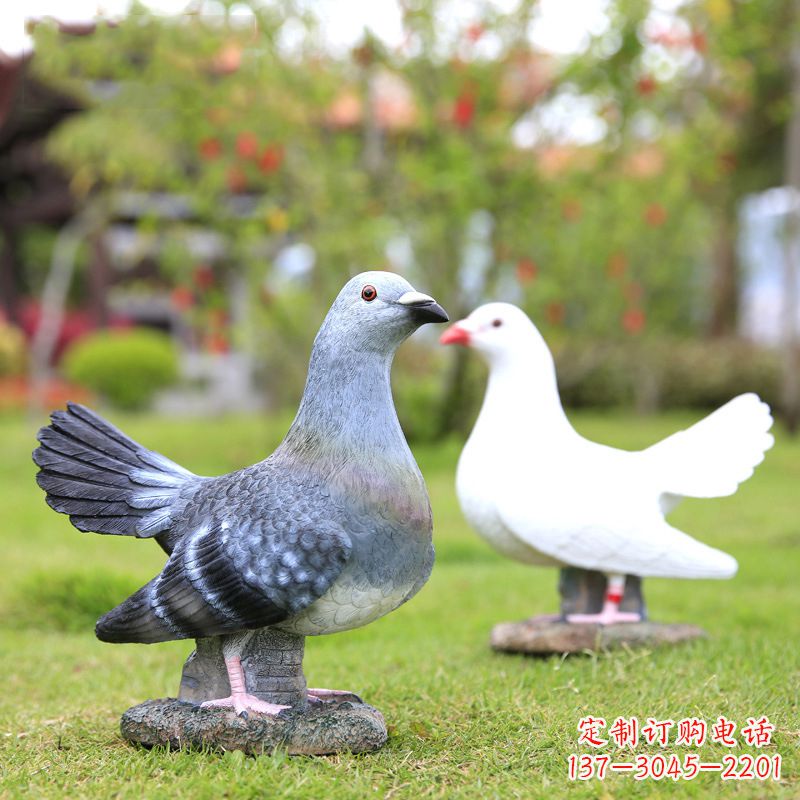 河南和平鸽雕塑——象征着永恒的和平