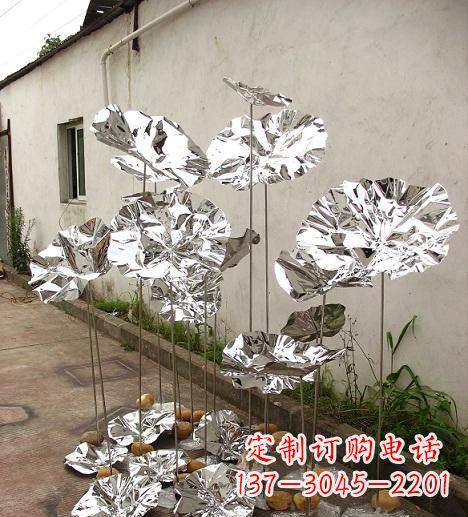 河南荷叶雕塑传承百年文化精髓