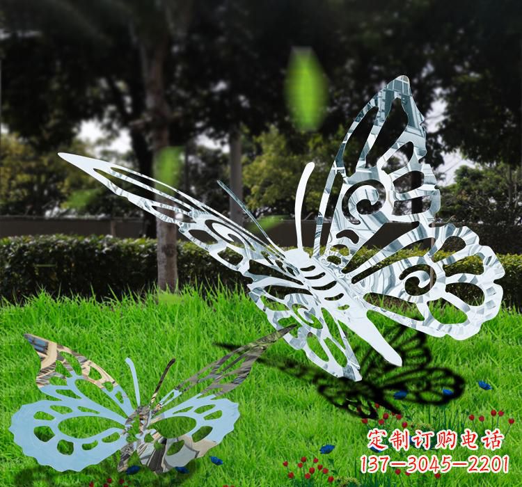 河南不锈钢蝴蝶雕塑艺术的美丽诠释