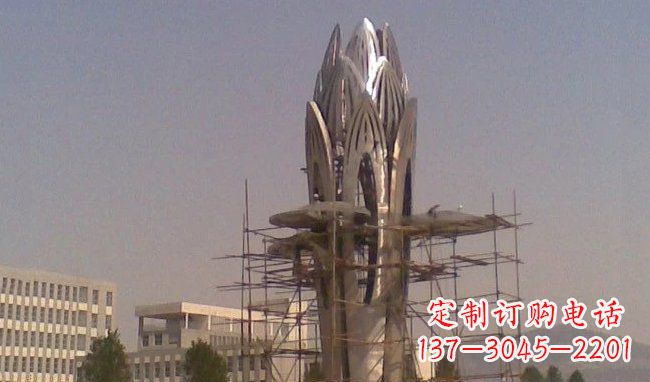 河南不锈钢火炬雕塑精致而又耐用