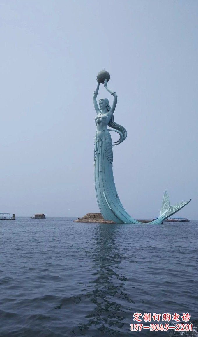 河南美人鱼雕塑——浪漫之旅的起点
