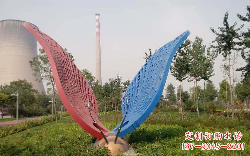河南不锈钢镂空七星瓢虫雕塑
