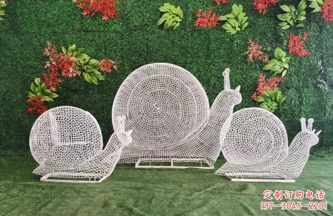 河南不锈钢镂空蜗牛雕塑艺术技艺的精致之美