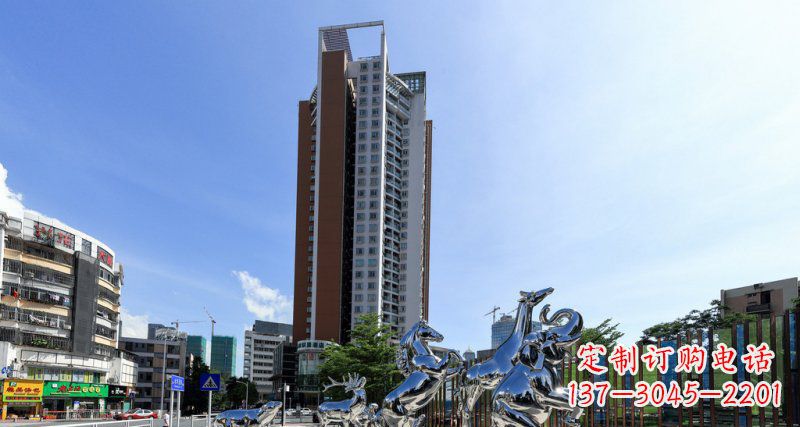 河南不锈钢大象雕塑集美观与功能于一体