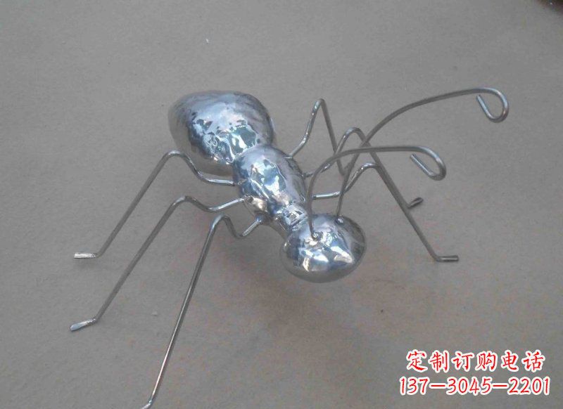 河南不锈钢蚂蚁公园动物雕塑一种具有艺术价值的蚂蚁雕塑