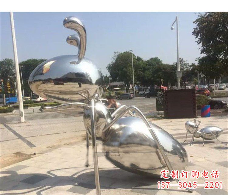 河南不锈钢蚂蚁雕塑艺术与自然的完美结合