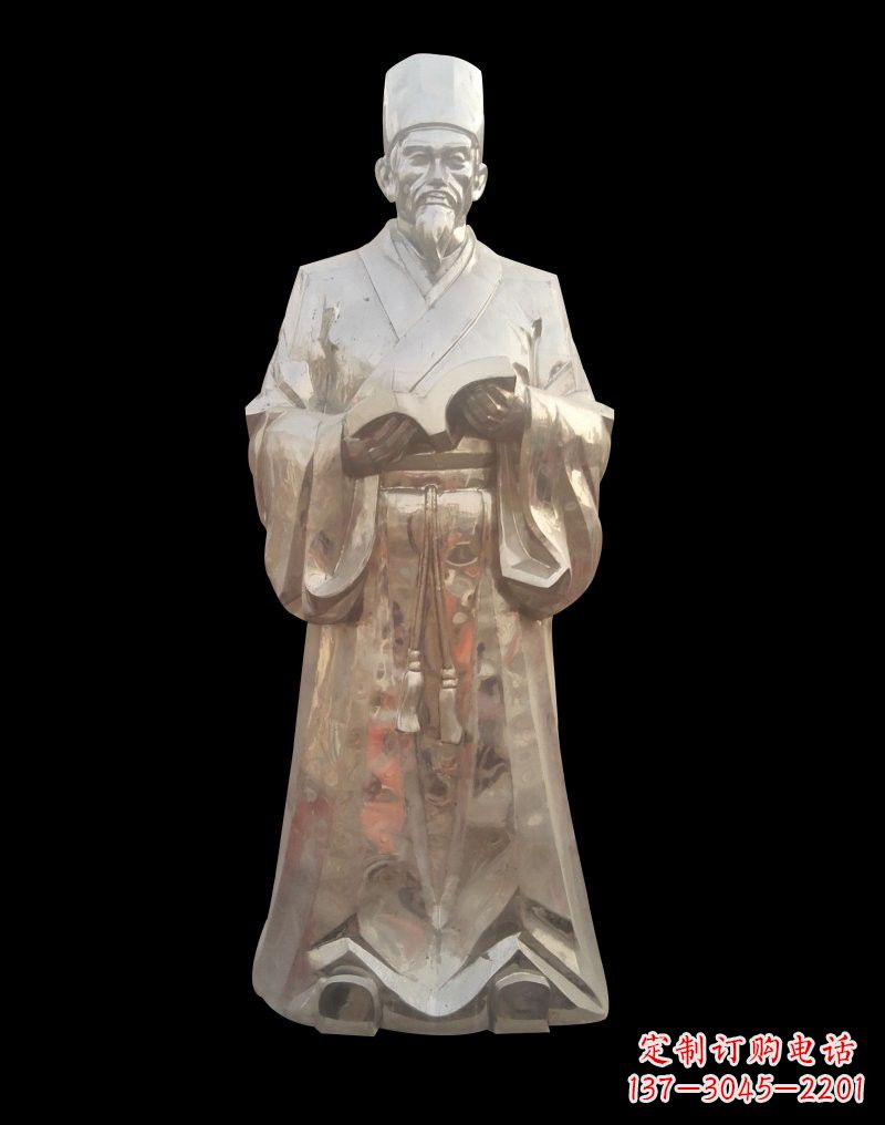 河南李时珍雕塑——致敬传奇医学家