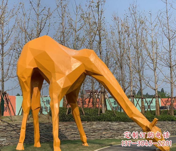 河南不锈钢切面动物鹿