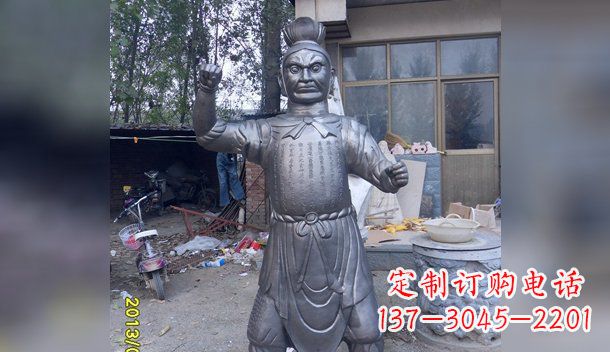 河南不锈钢四大天王雕塑神圣守护者