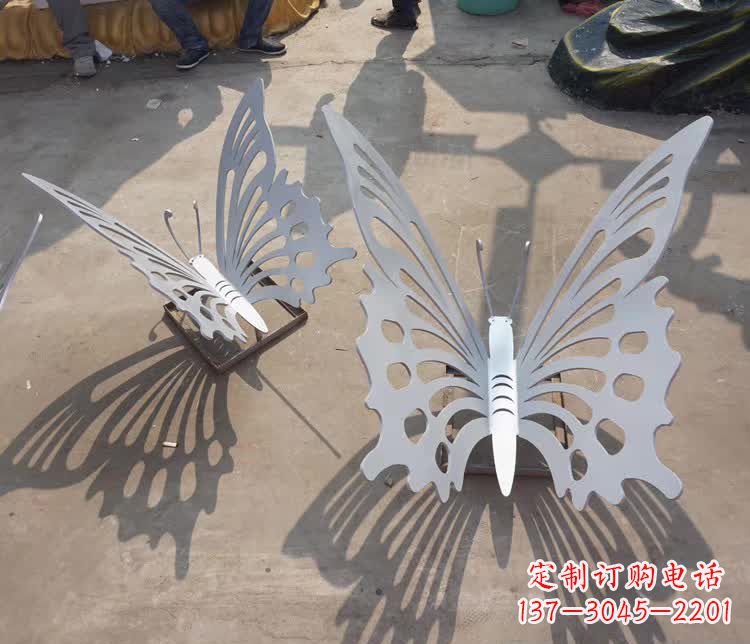 河南不锈钢铁艺蝴蝶雕塑