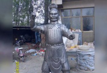 河南不锈钢四大天王雕塑神圣守护者