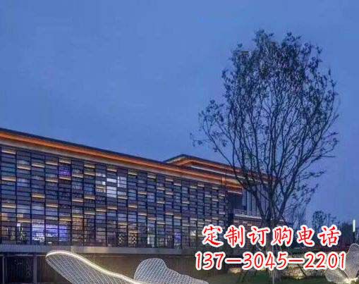 河南不锈钢网状蝴蝶雕塑——精美而优雅