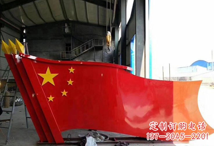 河南不锈钢五星红旗传承着中国人民的荣耀