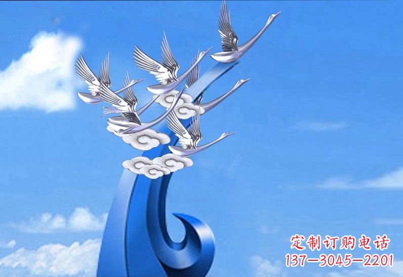 河南不锈钢仙鹤美化环境