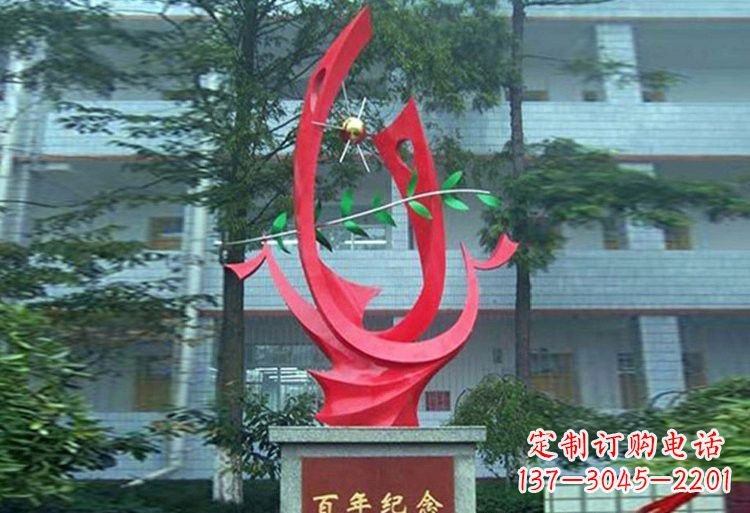 河南精美不锈钢凤凰雕塑