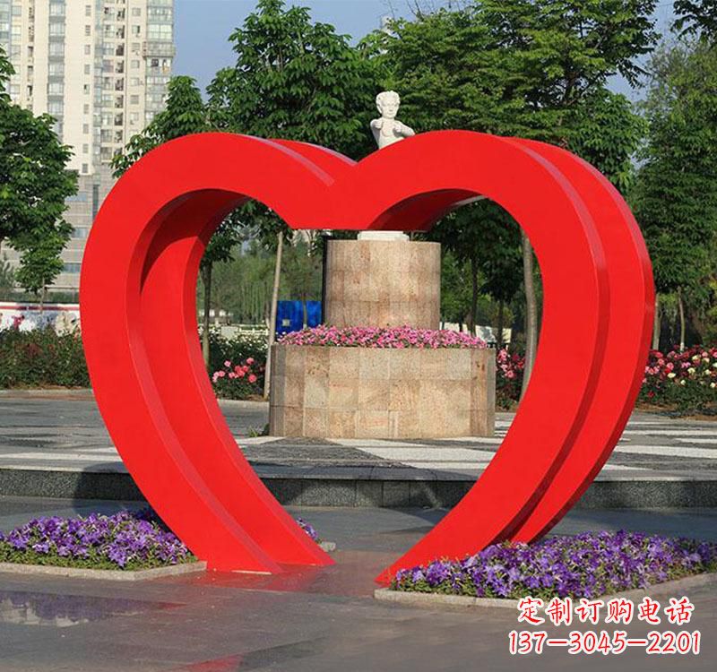 河南精美不锈钢拱门雕塑