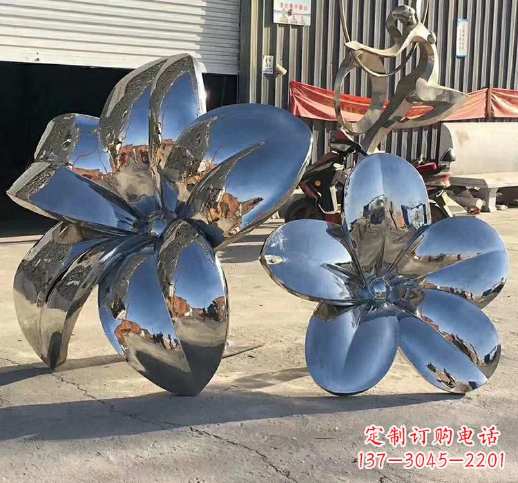 河南不锈钢荷花雕塑美丽又耐用
