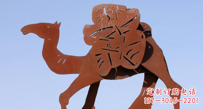河南不锈钢骆驼雕塑令人惊叹的艺术精品