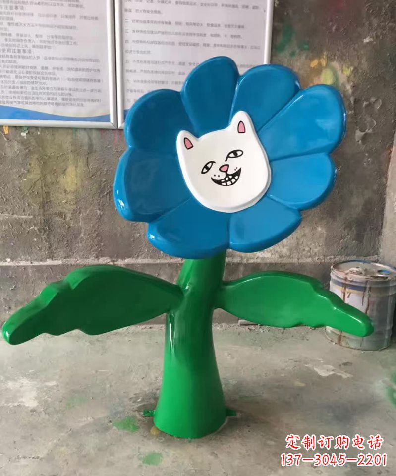 河南不锈钢装饰太阳花雕塑—给城市添彩