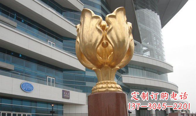 河南不锈钢紫荆花之美