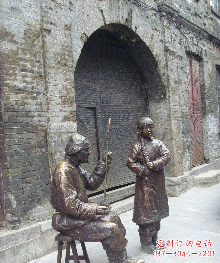 河南二胡铜雕艺术形式的精髓