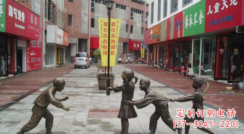 河南老鹰猎食雕塑