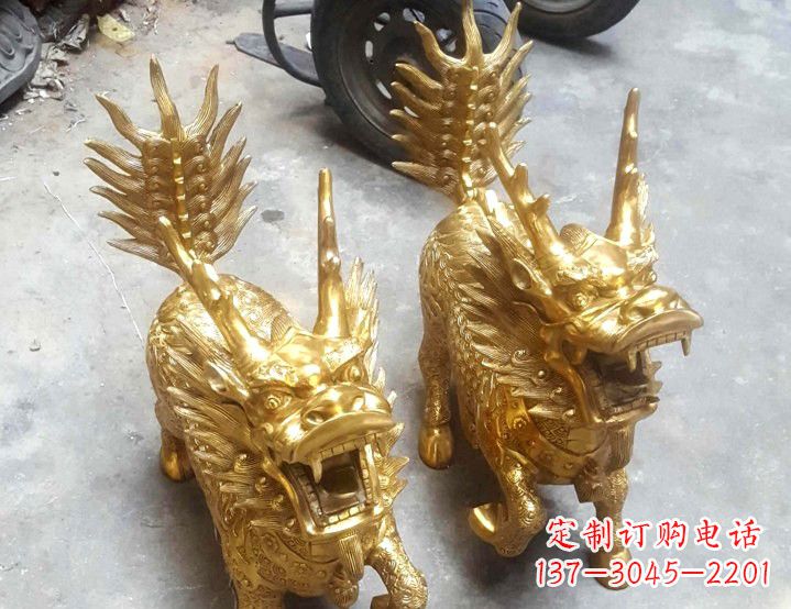 河南麒麟雕塑东方之瑰宝
