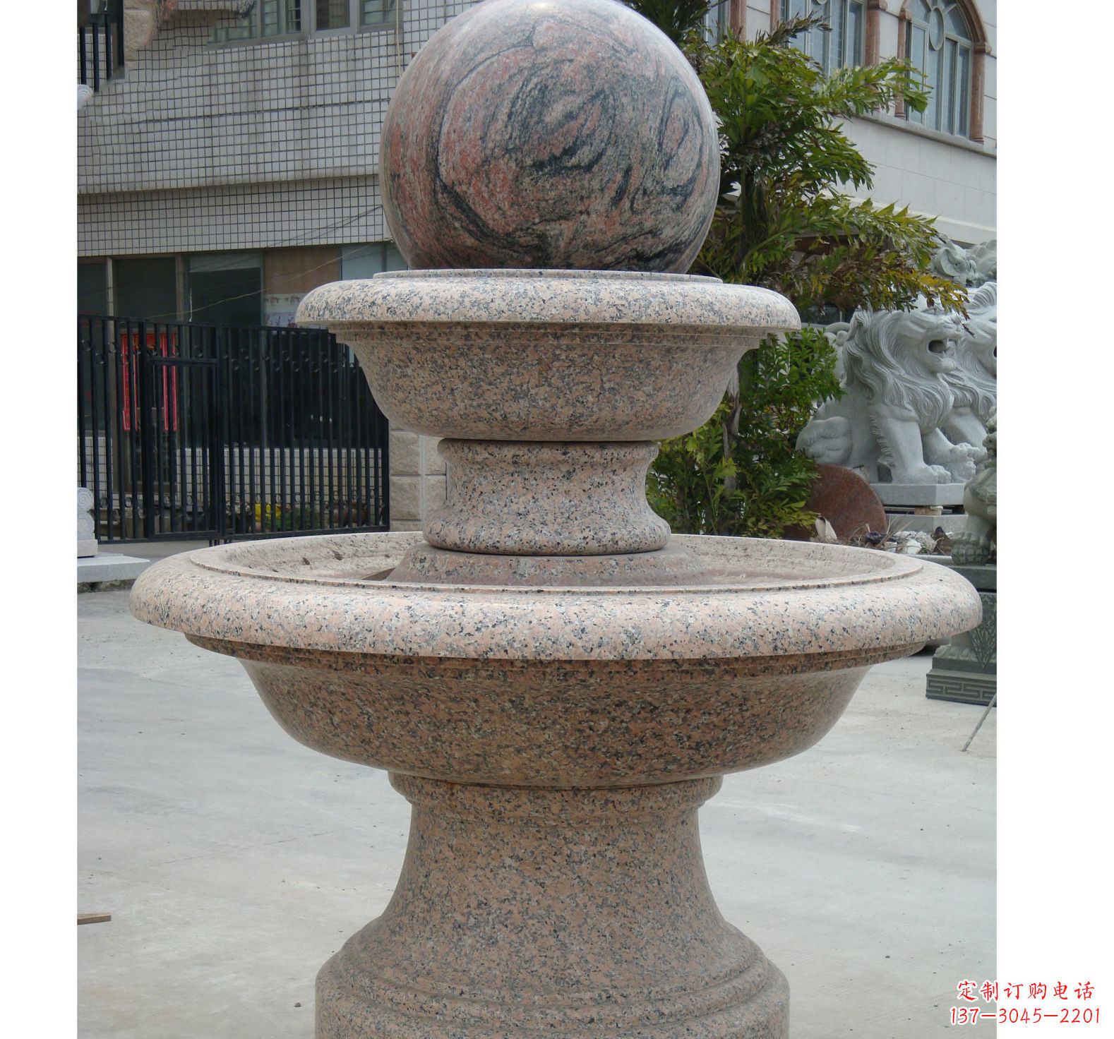 河南财源滚滚之风水球雕塑