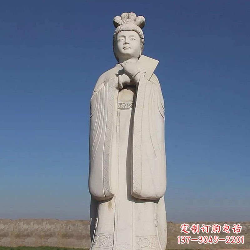 河南蔡文姬——象征着东汉文学荣耀的雕像