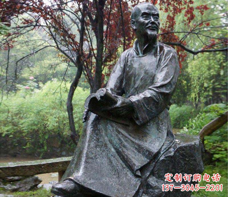 河南纪念古代名人的雕塑