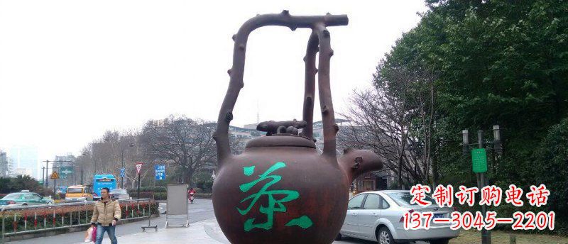 河南茶壶雕塑——展现艺术精妙