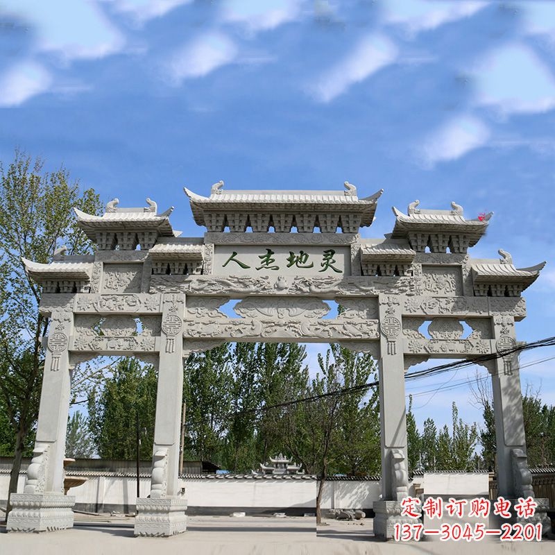 河南牌坊雕塑