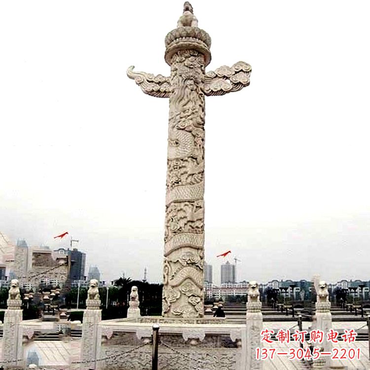 河南雕刻“华表”,见证城市文化