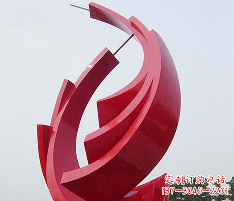 河南不锈钢帆船雕塑象征着永恒的美丽