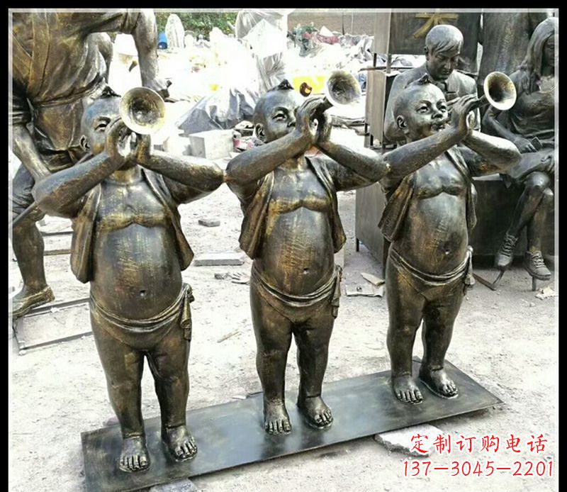 河南儿童雕塑弘扬传统文化
