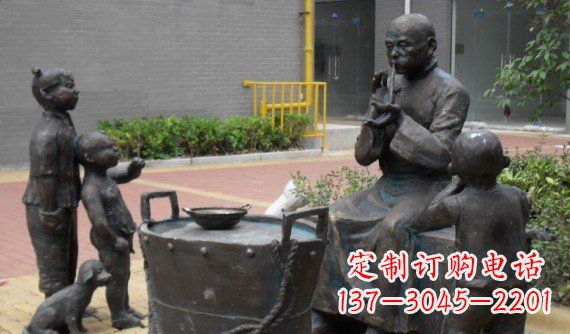 河南糖人雕塑温暖的童年回忆