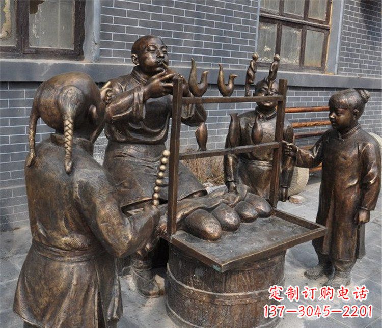 河南糖人雕塑——街边温馨的小情调