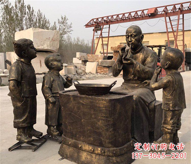 河南糖果人雕塑想象力与艺术的结合