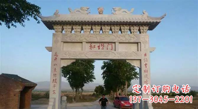河南牌坊雕塑