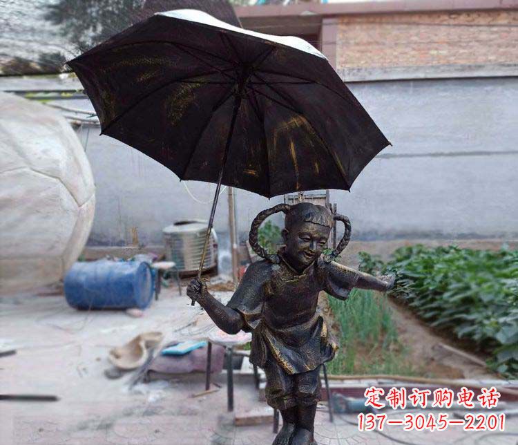 河南儿童雕塑传承文化之美