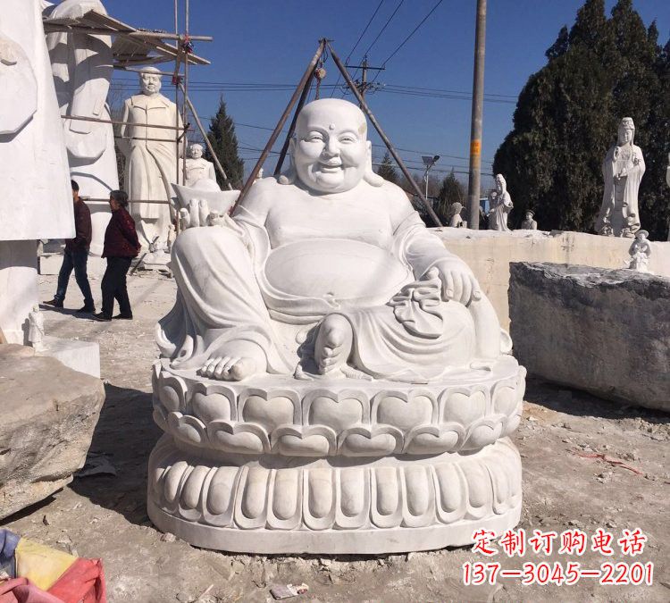 河南大肚弥勒佛石雕